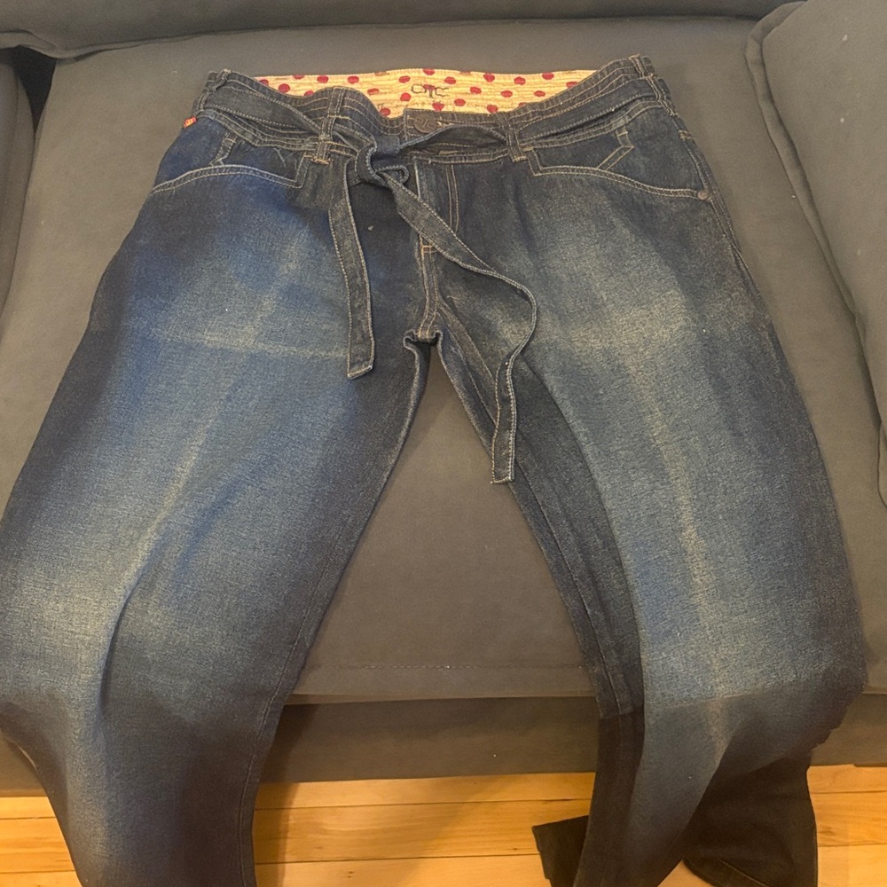 Nordstrom Dark Blue Boyfriend Jeans